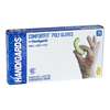 Valugards ComfortFit, Poly Disposable Gloves, Poly, Powder-Free, S, 1000 PK 303363211